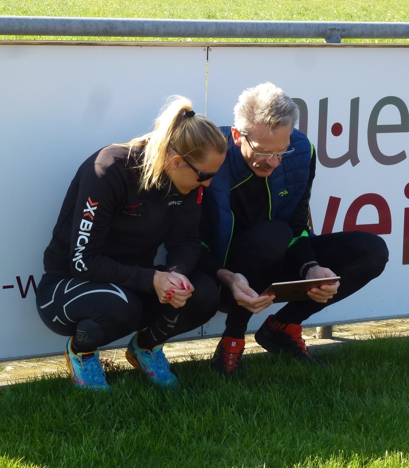 Norbert bei der Analyse