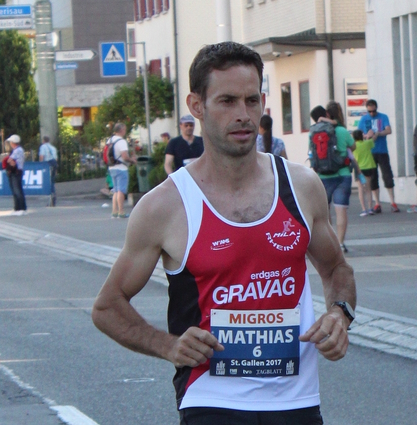 Auch Mathias, zweiter im 2016, ist wieder am Start.
