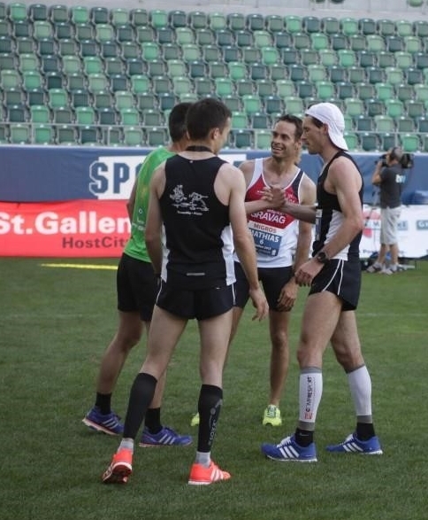 Die schnellsten gratulieren sich