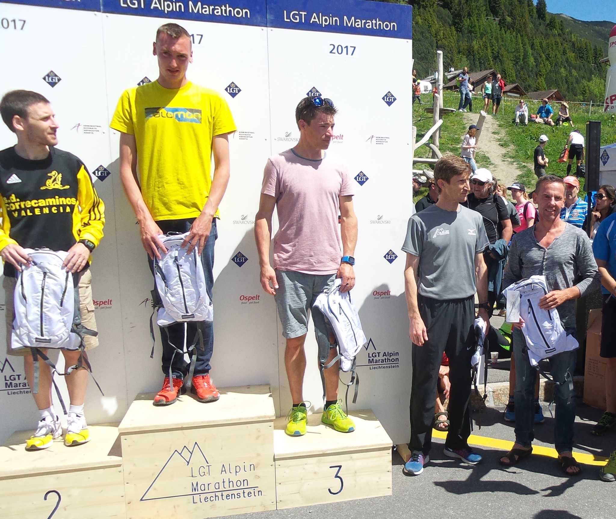 Fredy Schmid, einer der AK-Sieger beim Halbmarathon plus