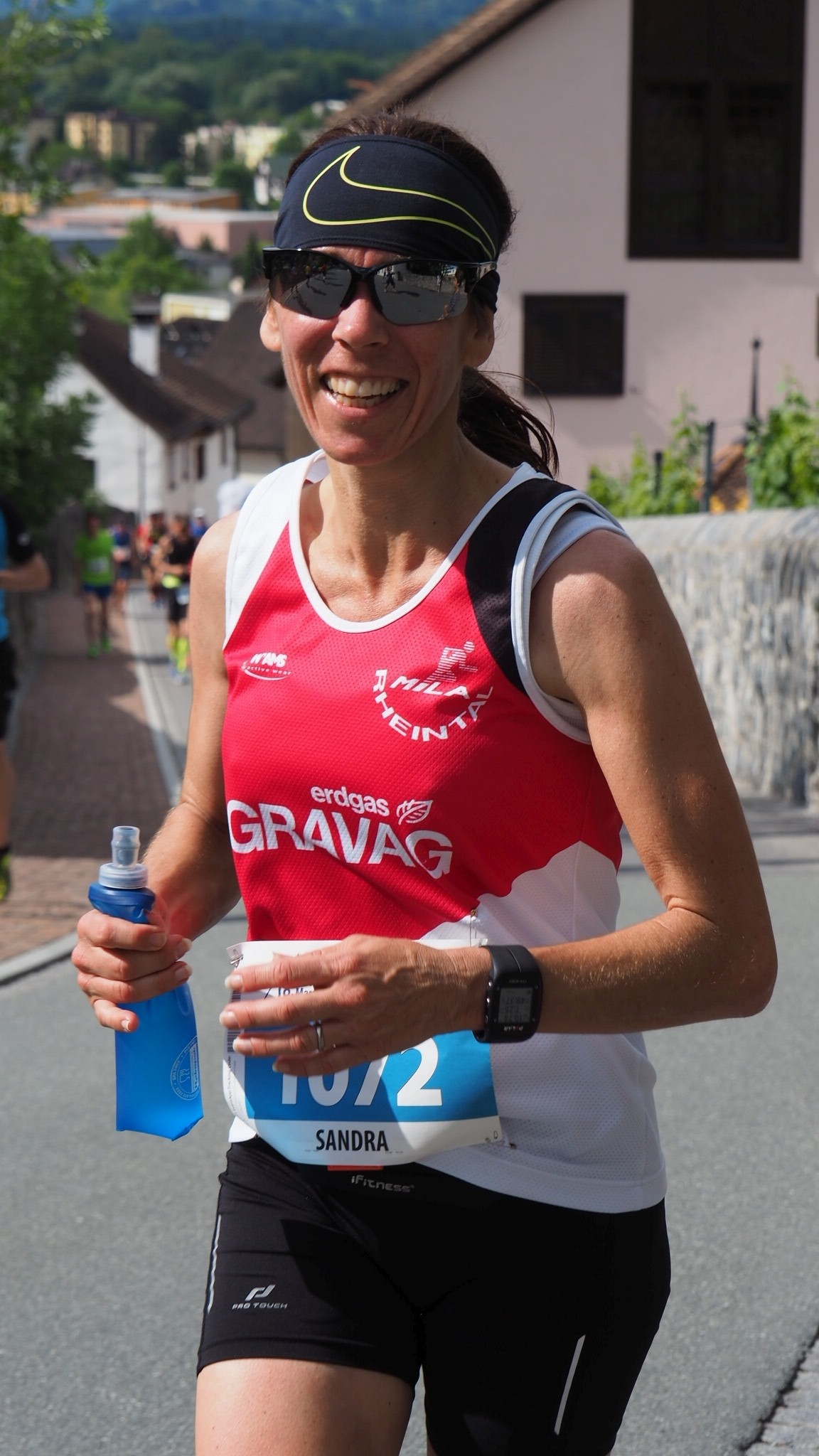 Sandra, Getränkenachschub war besonders wichtig