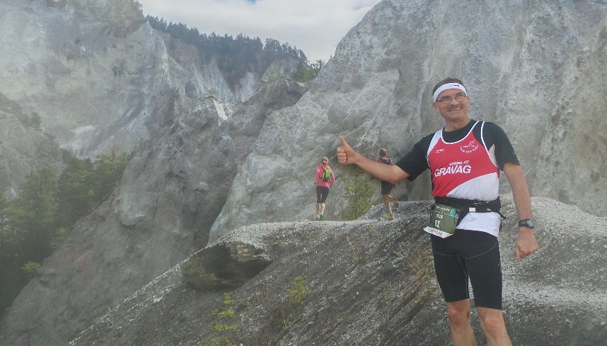 Die Bergwelt hatte es ihm besonders angetan: Hier am Transruinaulta 2016.