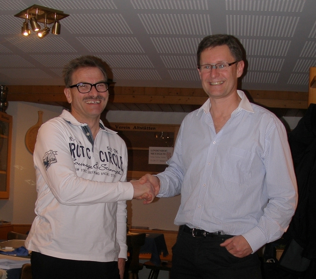 MILA-HV 2012: der Präsident dankte ihm dafür gebührend.