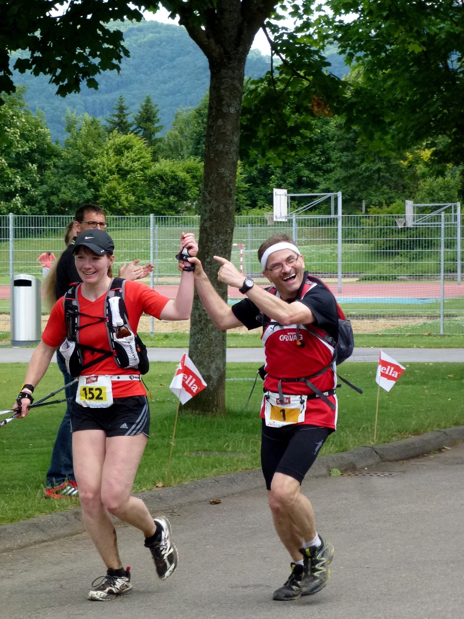 … oder beim Jura Trail in Aesch 2013….