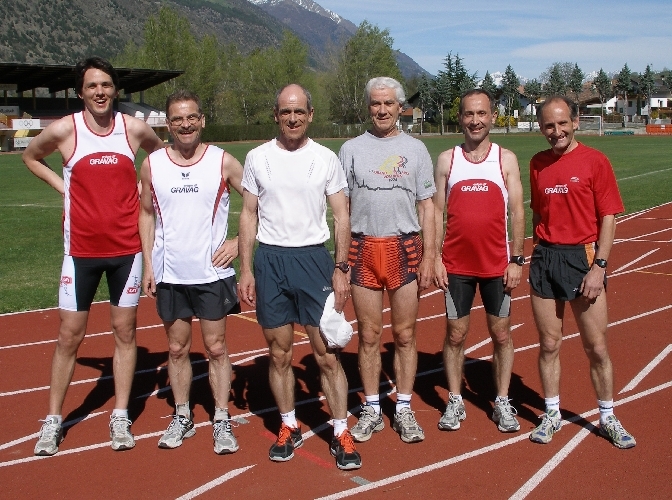 Auch die MILA-Trainingstage unterstützte er mit Lektionen erteilen und Reportagen. Hier in Latsch 2011…