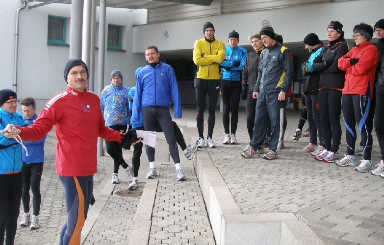 Begeisternde Instruktionen an der Trainingsleiterausbildung in Balgach 2010.