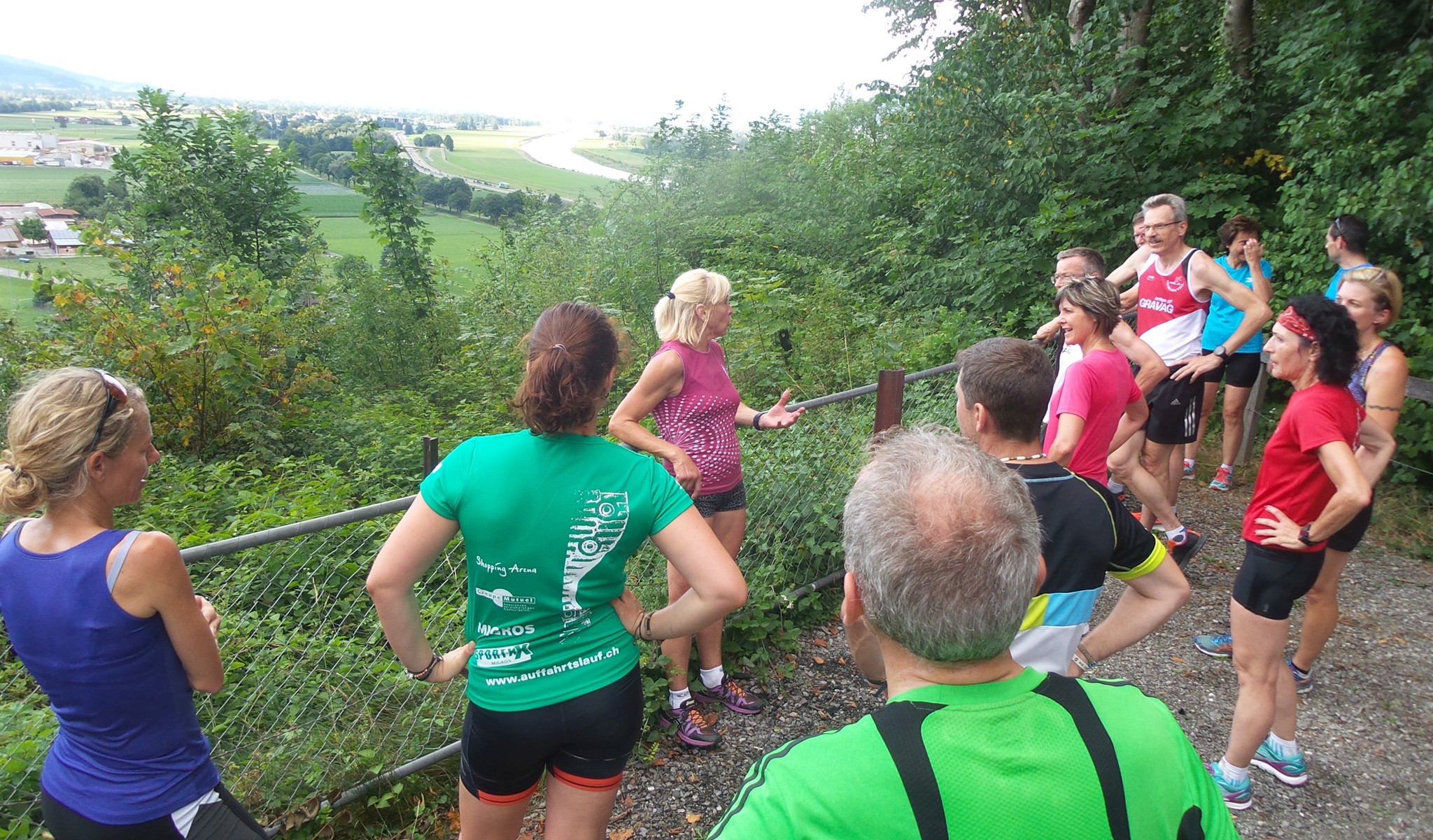 Ausblick Richtung Norden (Kriessern)
