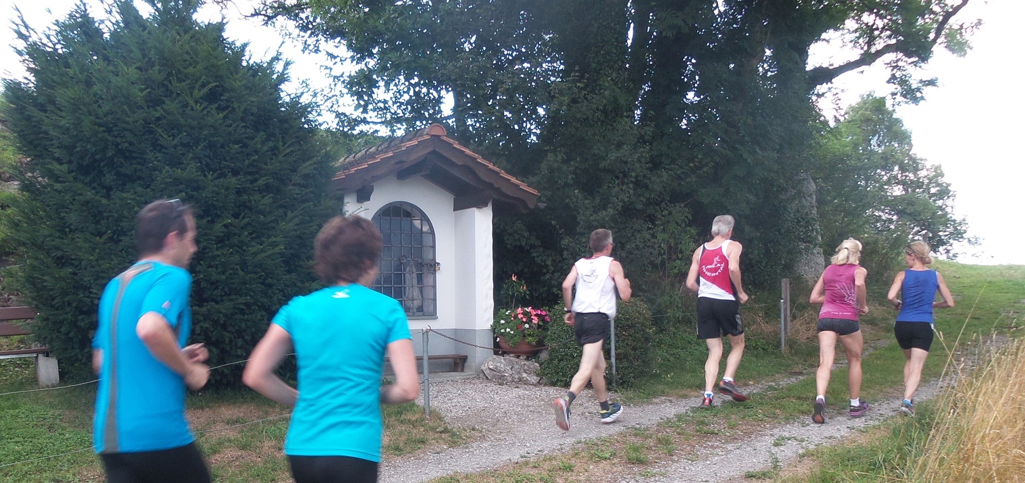 gleich ist der «Bergligipfel» erreicht