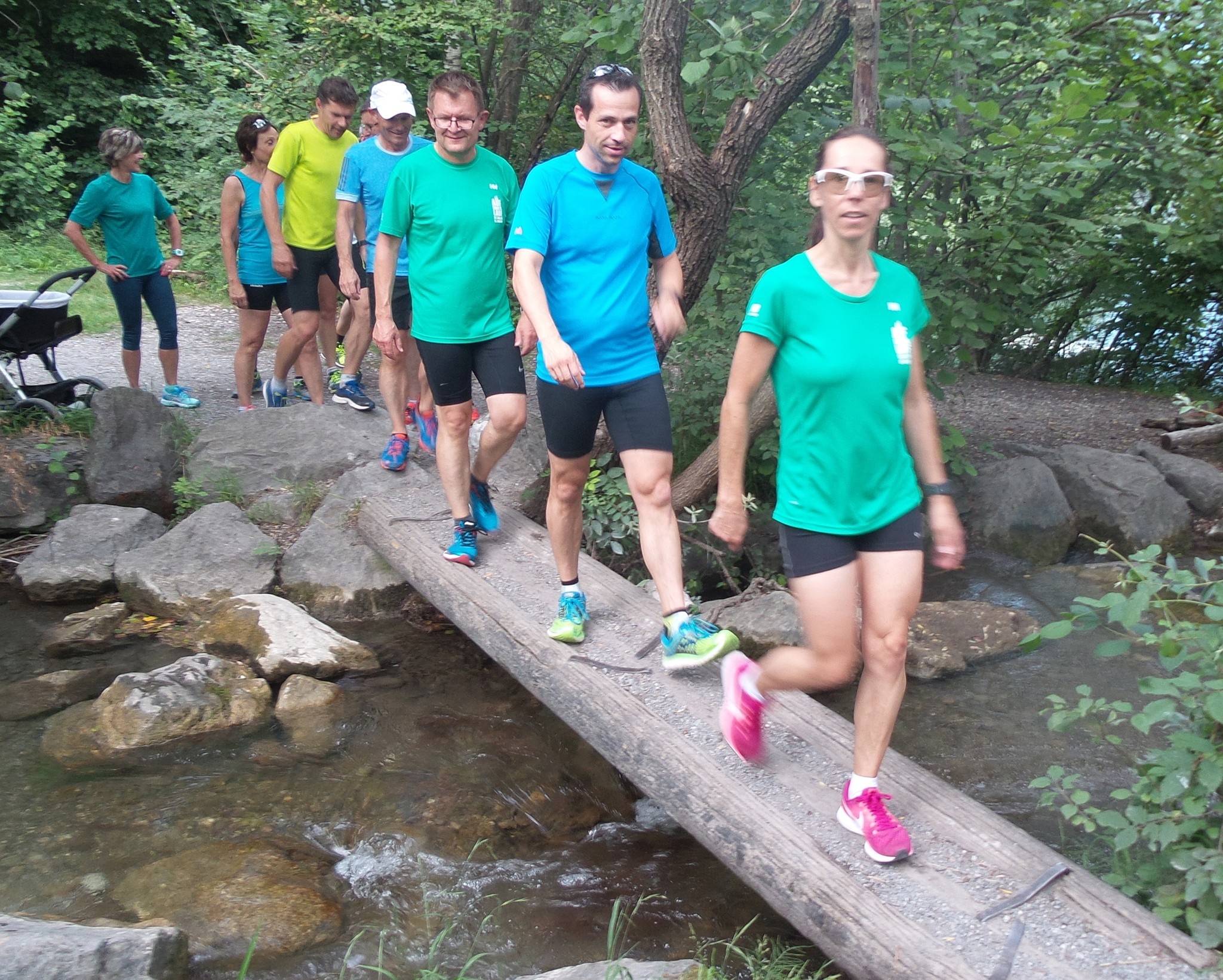 Die Brücke über die Landesgrenze