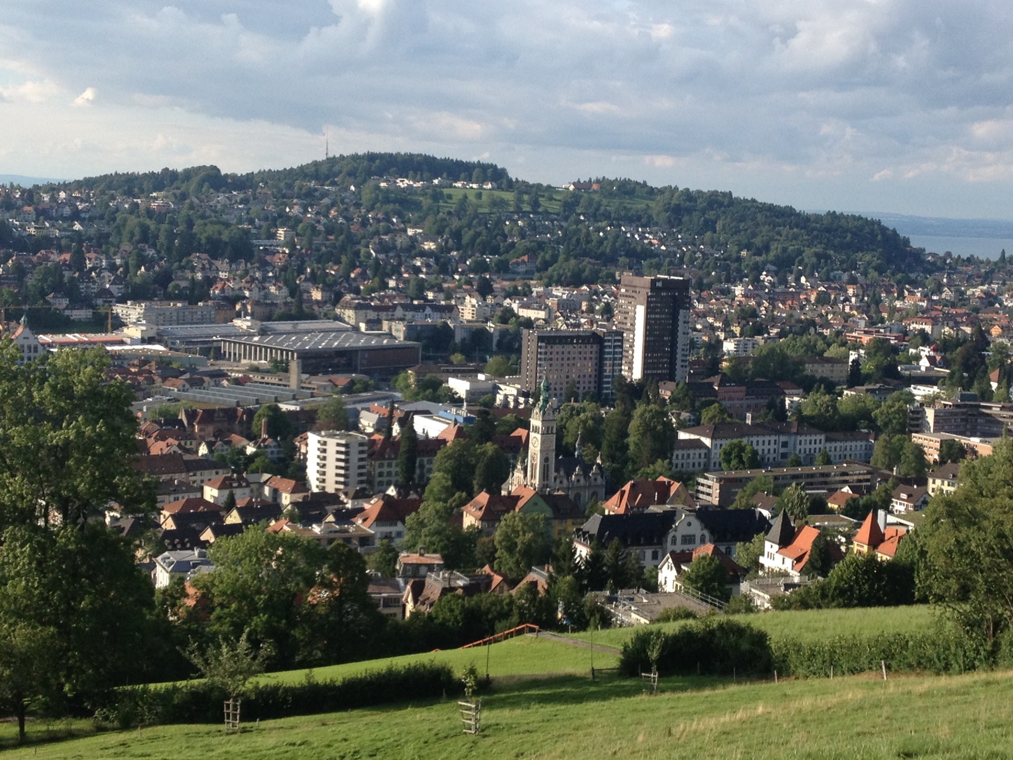 Blick auf die Innenstadt