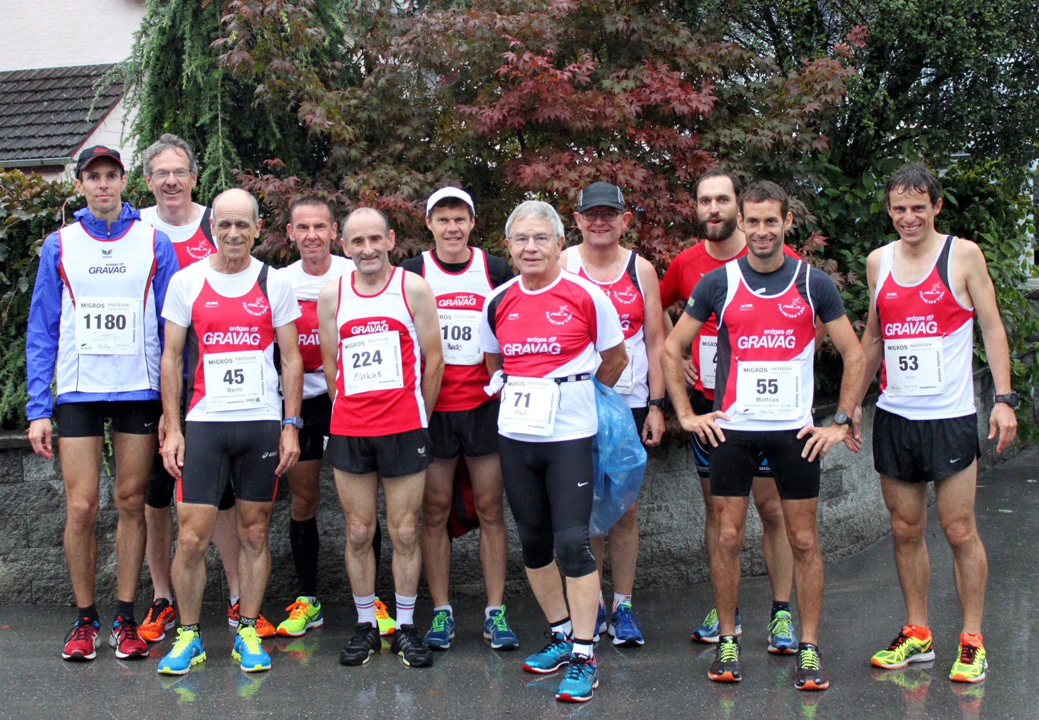 11 Milas voller Energie vor dem Start