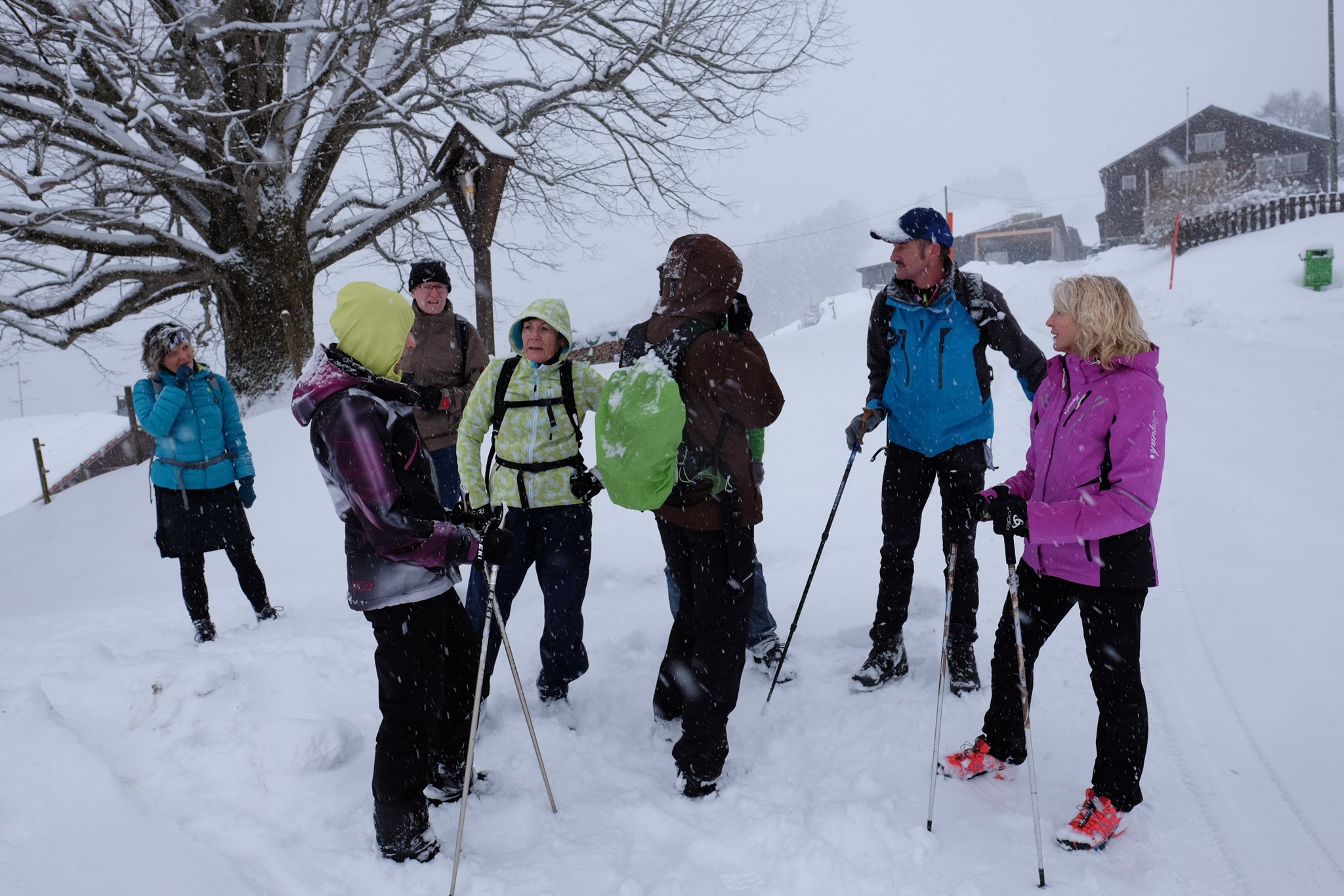 Der Bergpreis ist geschafft auf knapp 1000m