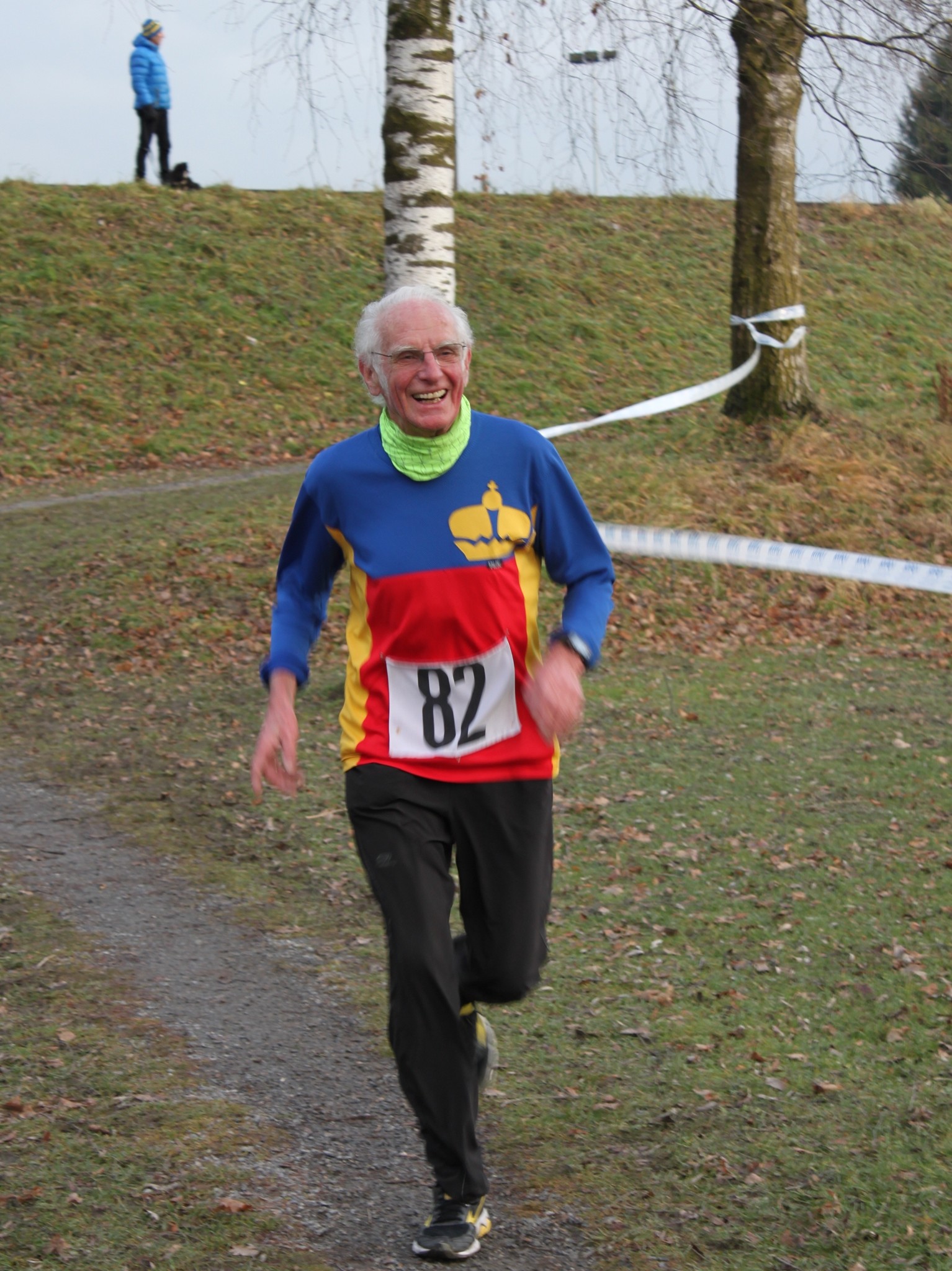 Manfred Ritter, mit 82 Jahren der älteste Teilnehmer