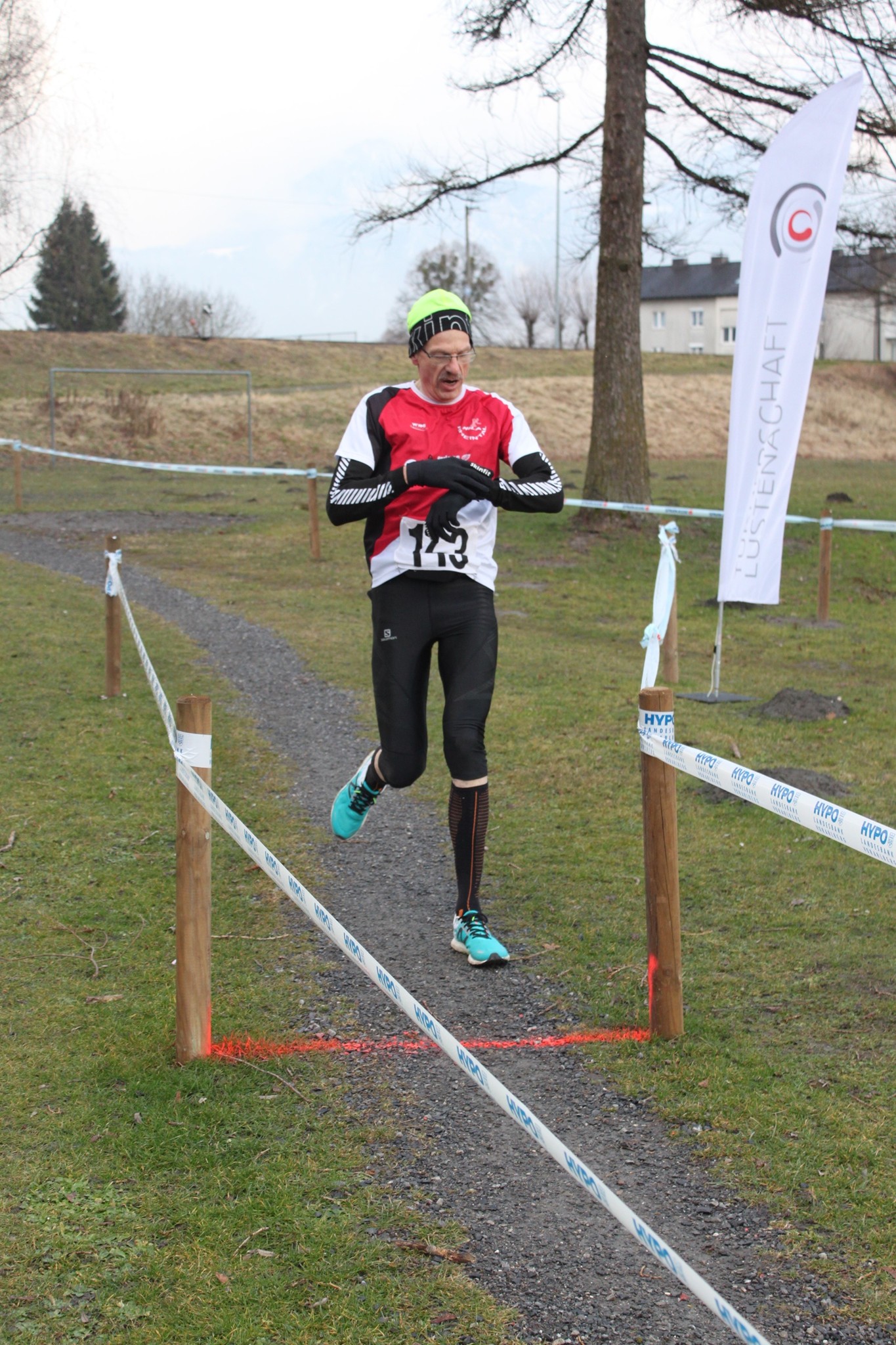 Norbert stoppt die Uhr