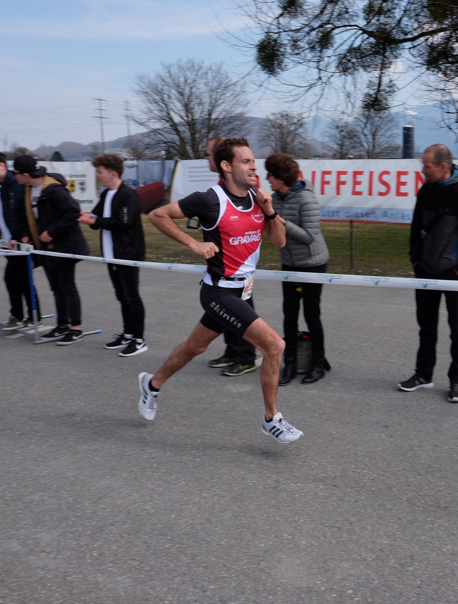 Mathias noch wenige Meter