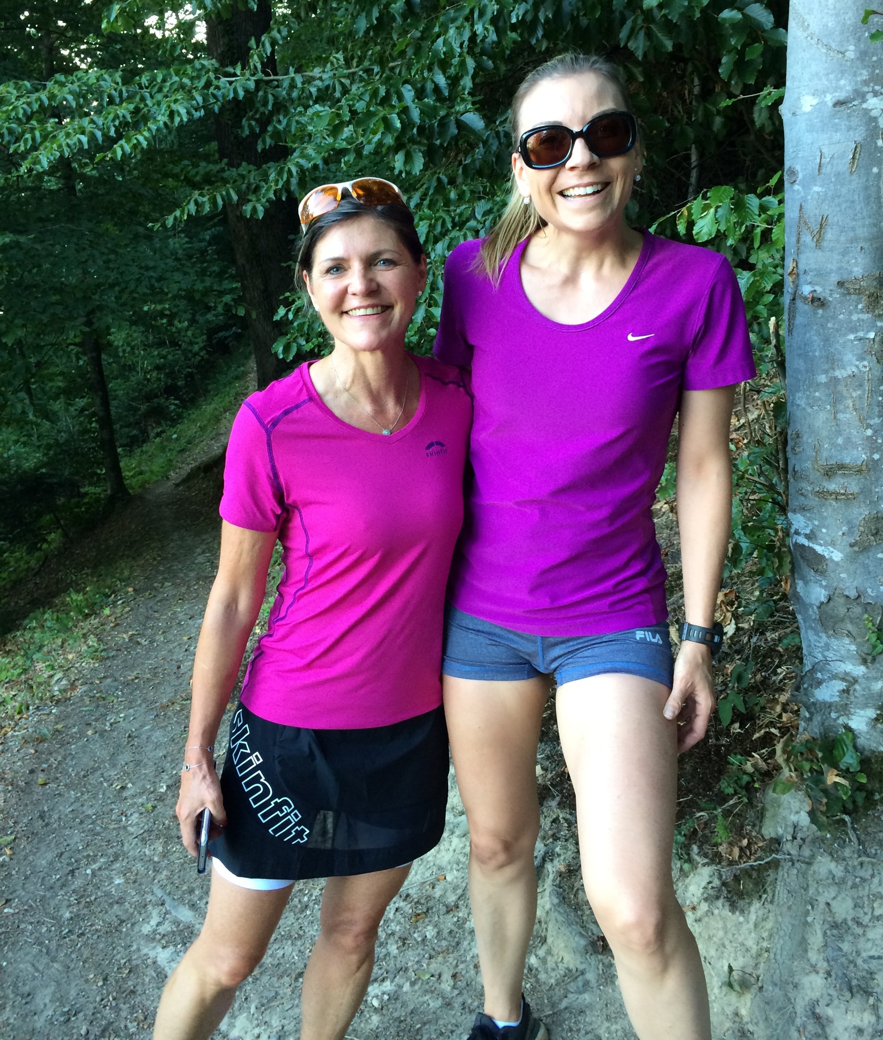 Elke und Jeannine brauchen eine Pause