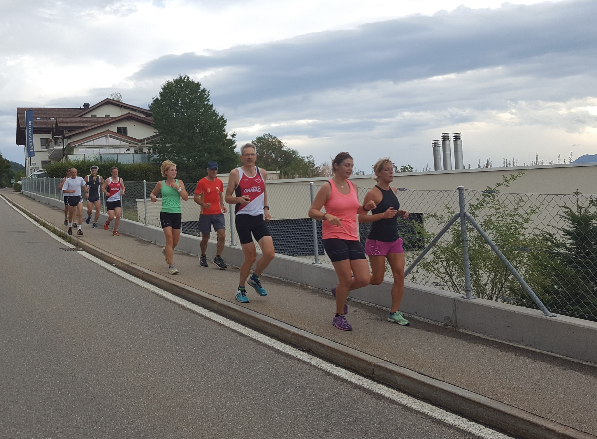 Retour über Marbach