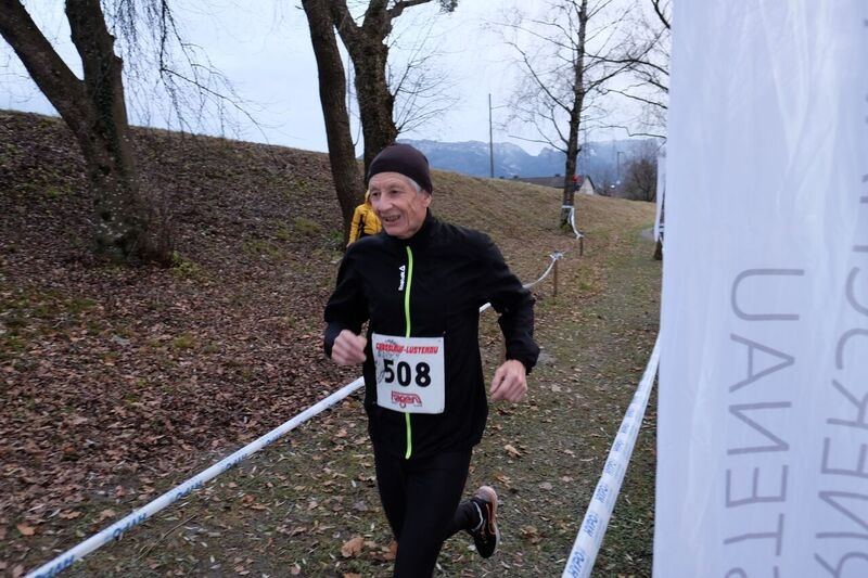 Laurent im Zieleinlauf