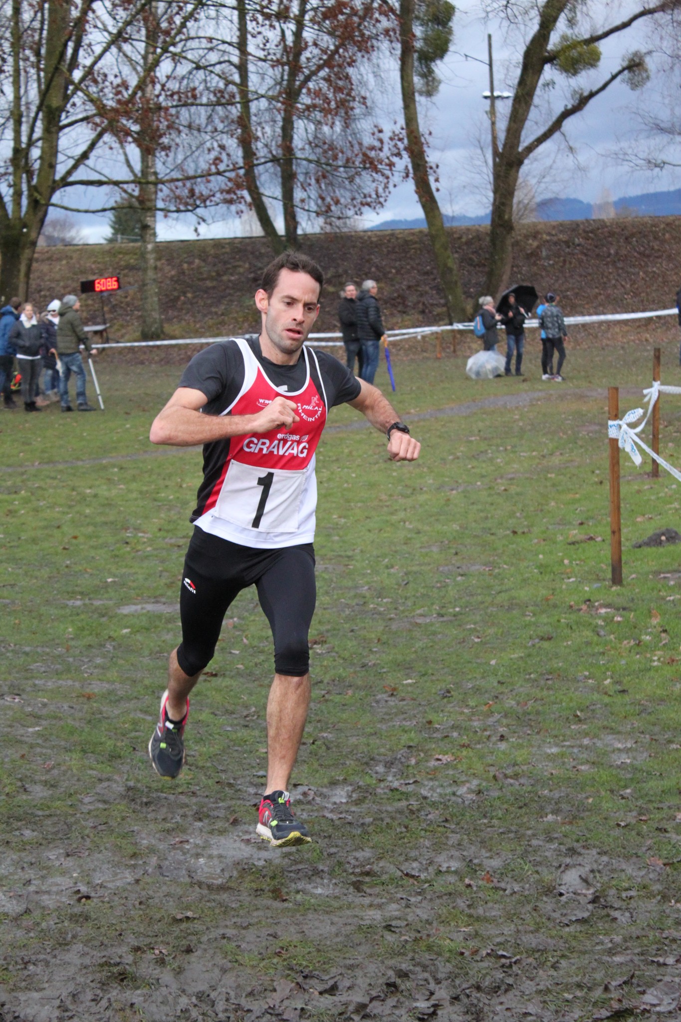 Mathias nach der ersten Runde