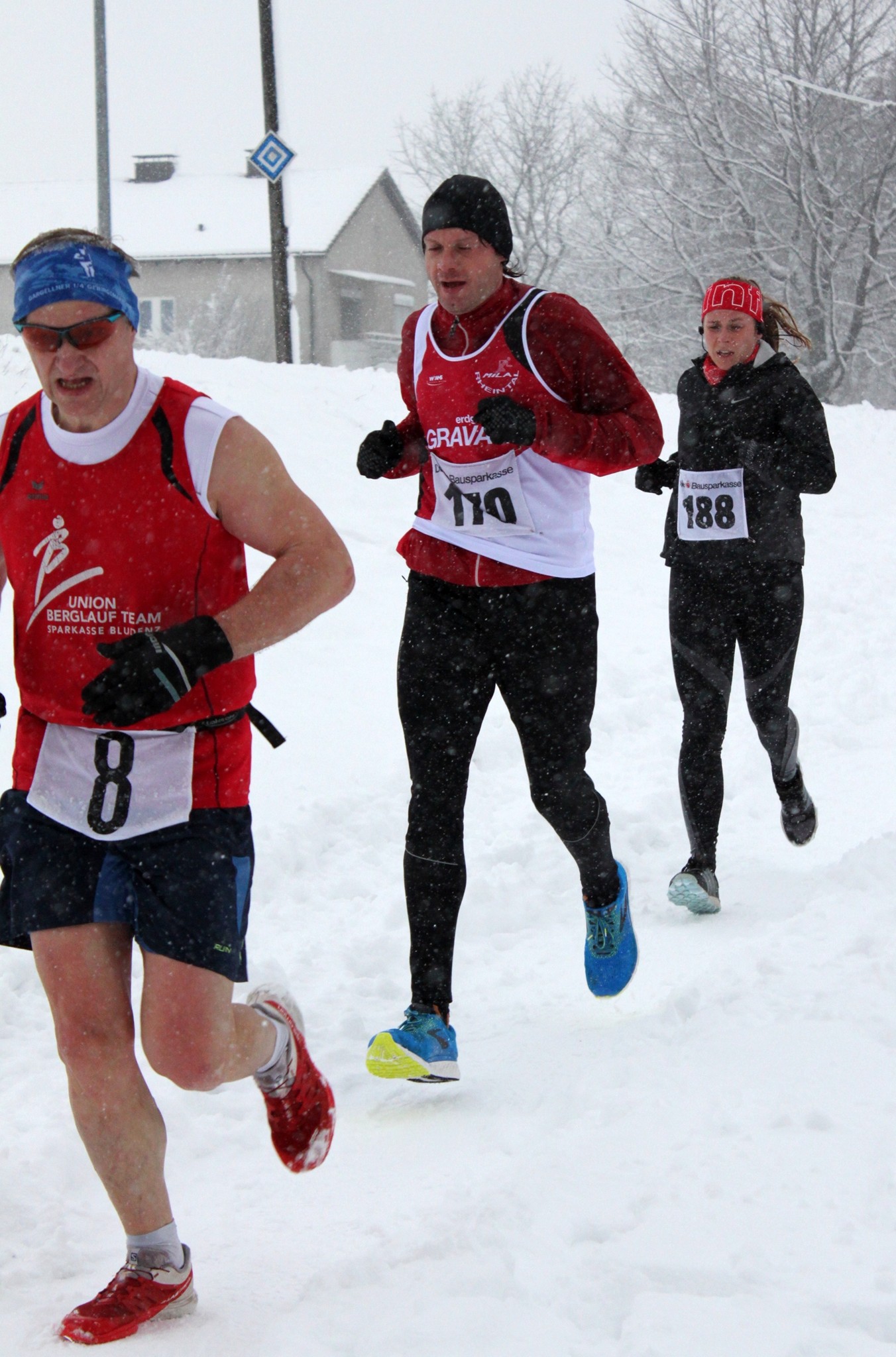 Paul hinter einem gar hitzigen Läufer