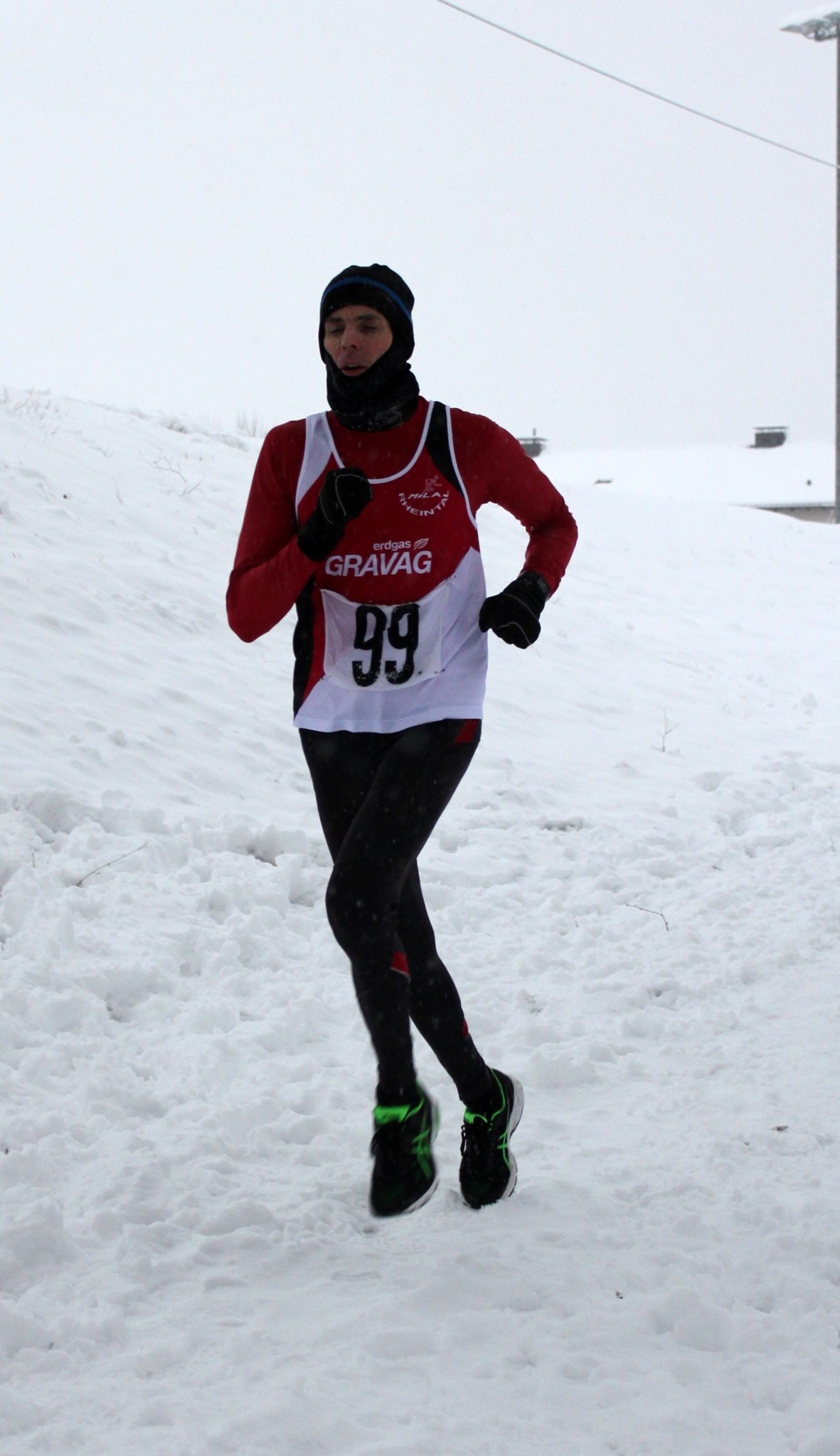 Zoltan beim Zieleinlauf