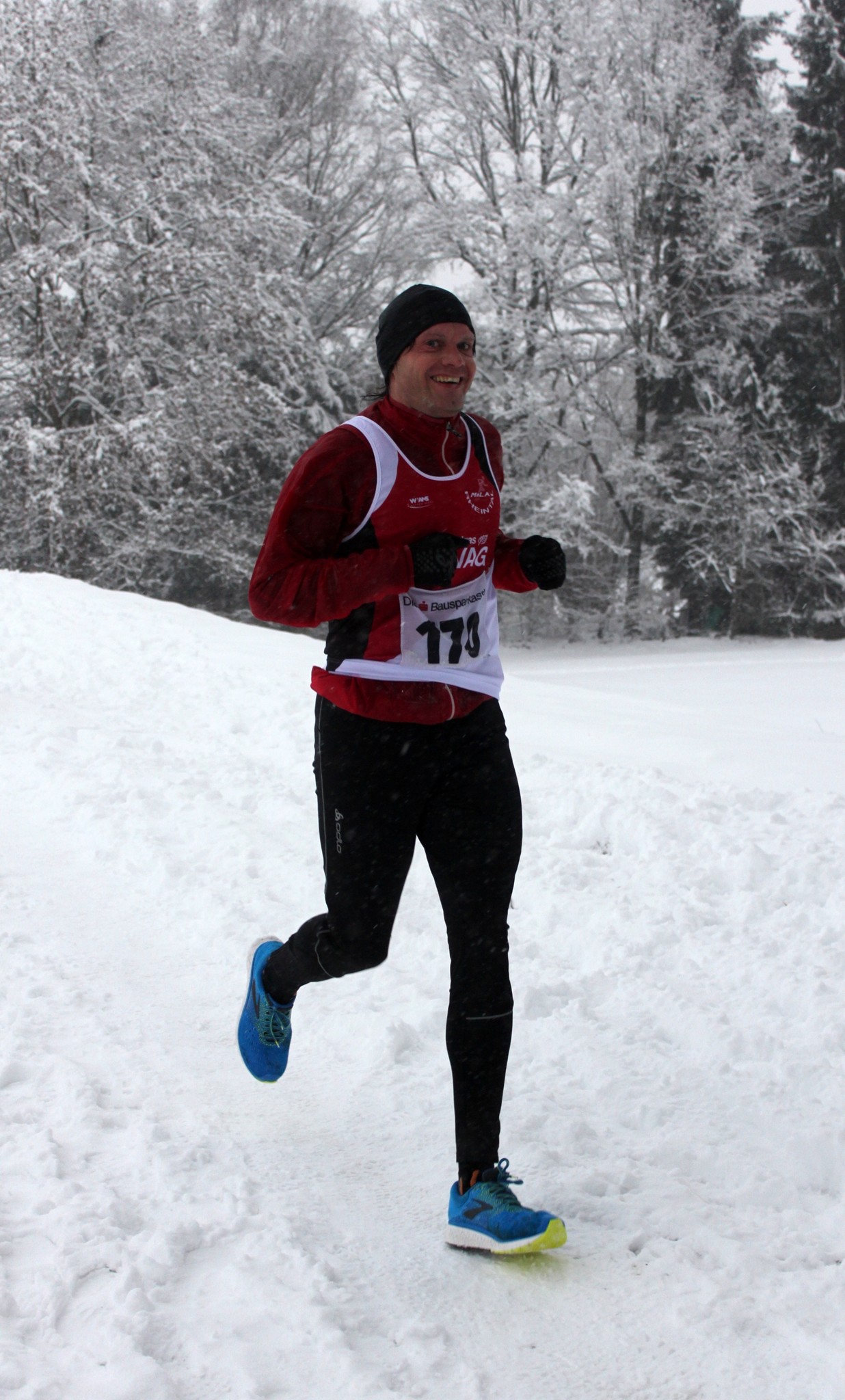 Paul immer lächelnd