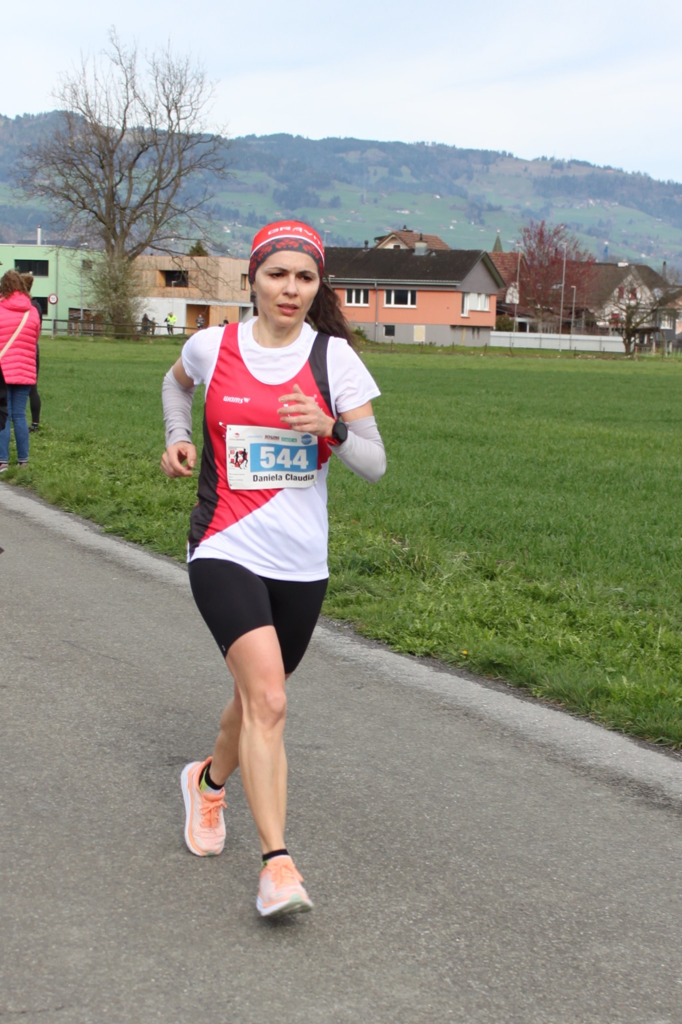 Claudia beim 1. MILA Wettkampf dabei.