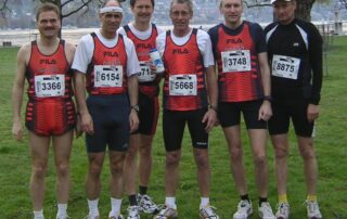 Die Teilnehmer beim Zürich-Marathon 2004 von der Mila