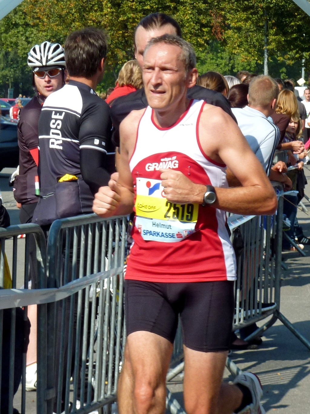 Helmut beim Halbmarathon