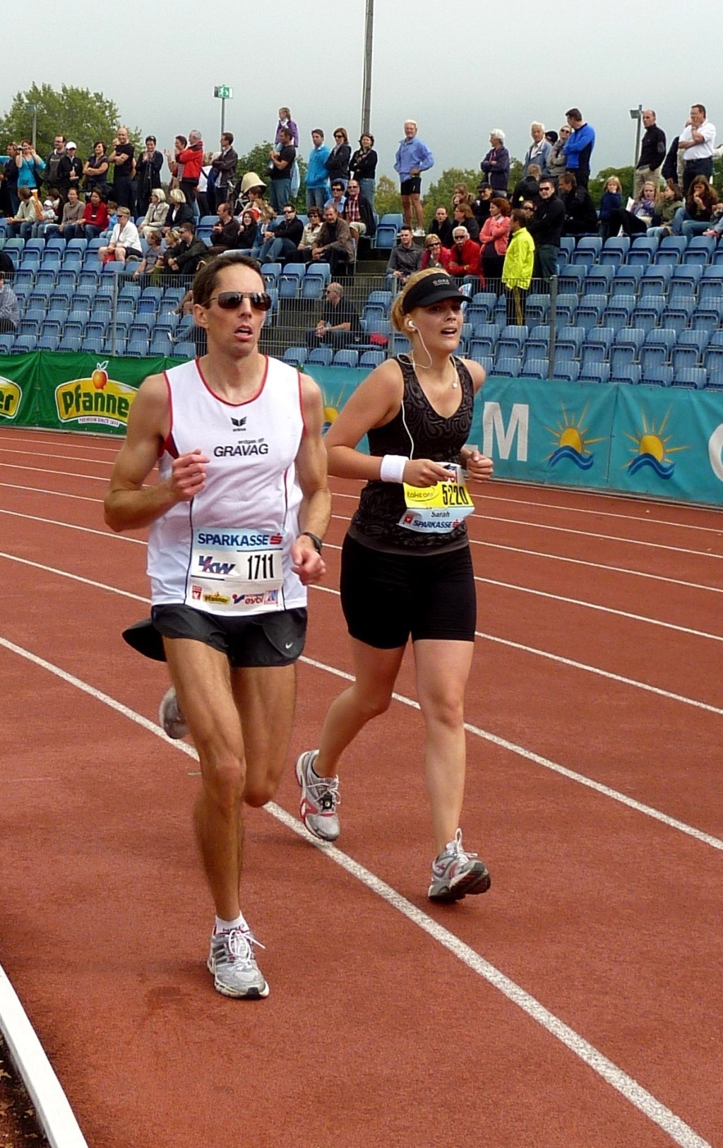 Zoltan im Ziel in 2:49
