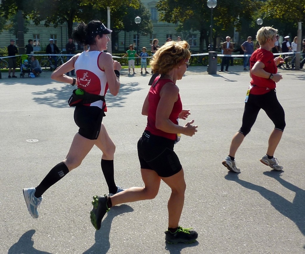 Rina beim Halbmarathon