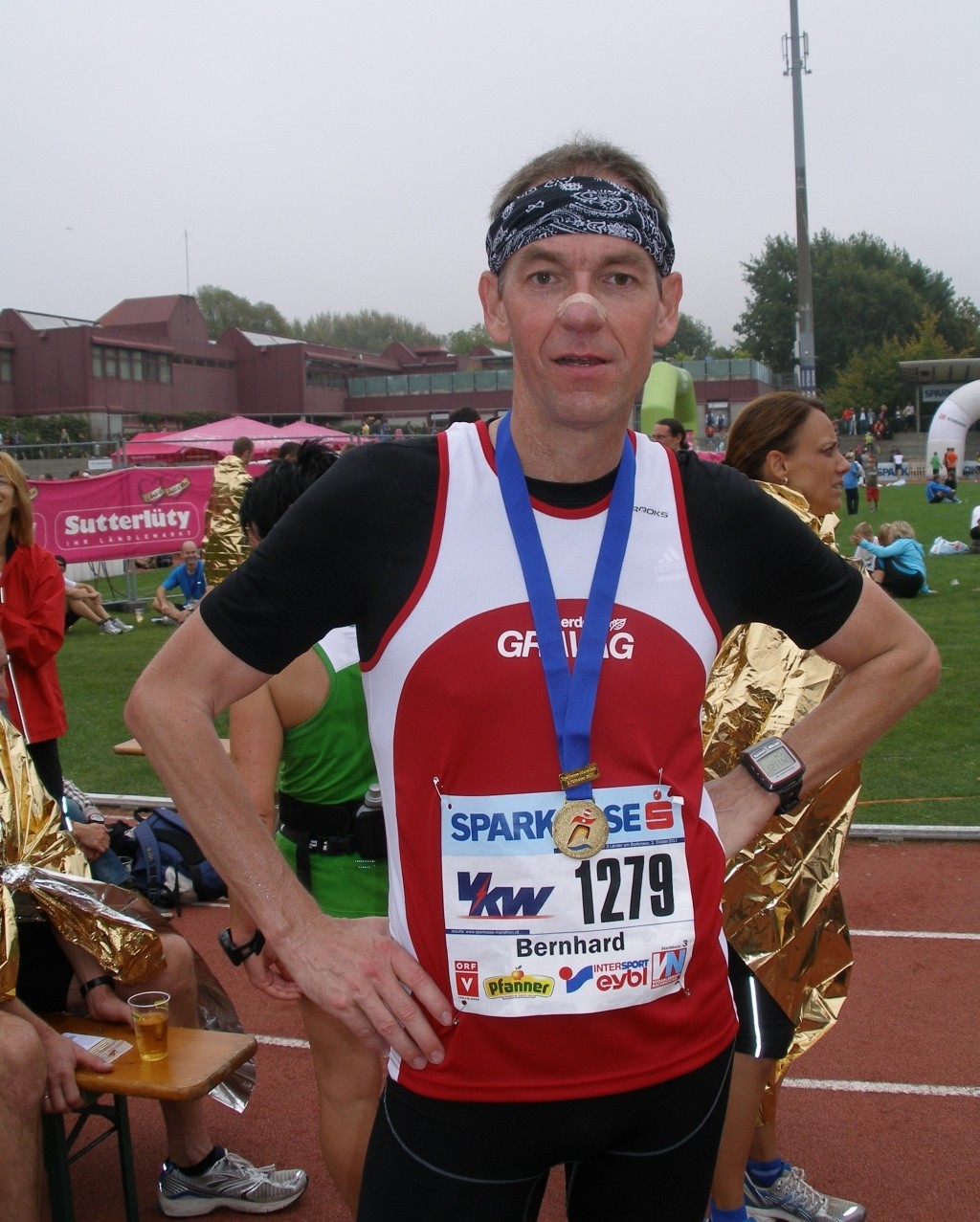 Auch Bernhard hat das Ziel erreicht