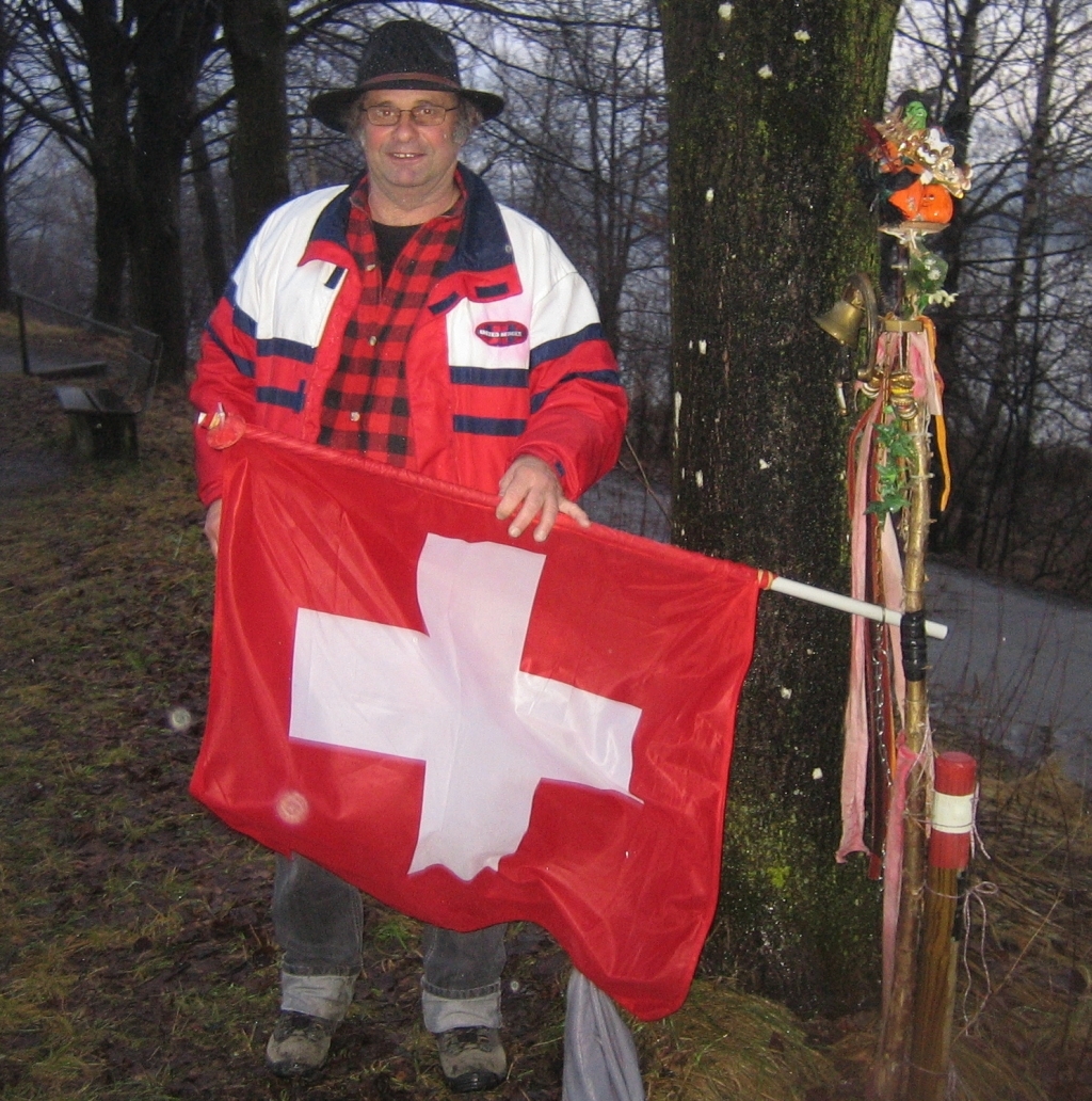 Päuli Büchel, der beste Fan an der Strecke