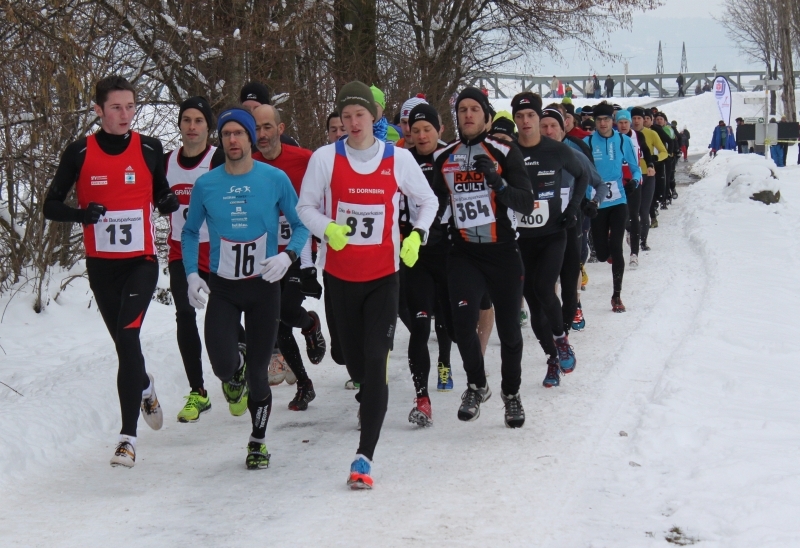 Start zum Cross auf Schnee über 6 km
