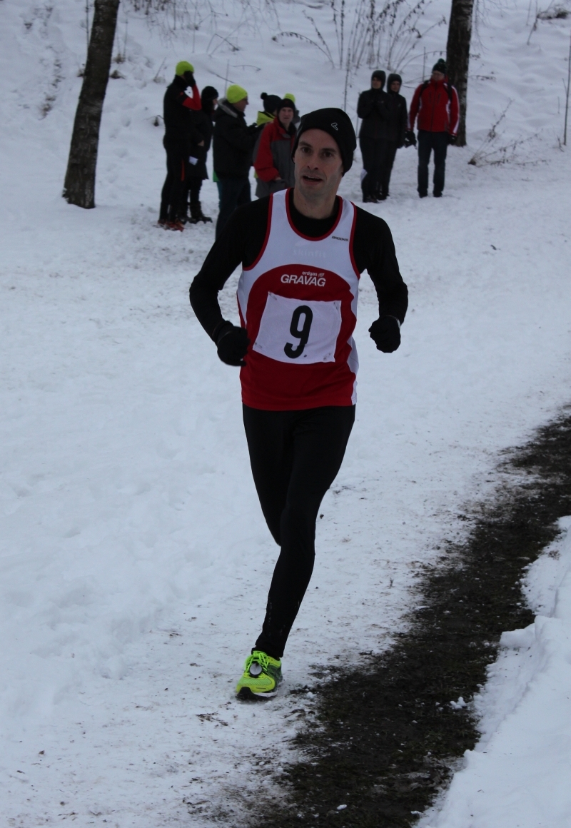 Mathias vor dem Ziel