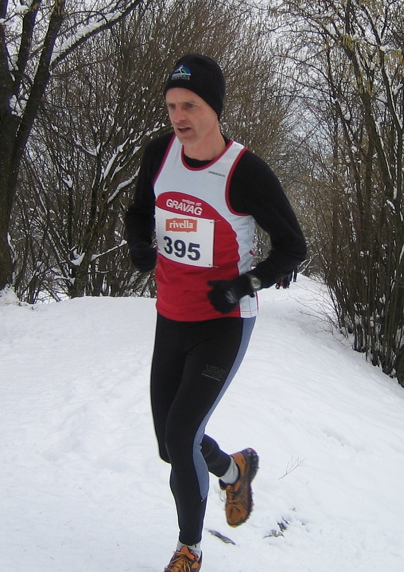 Andreas in der «Steigung» auf den Damm