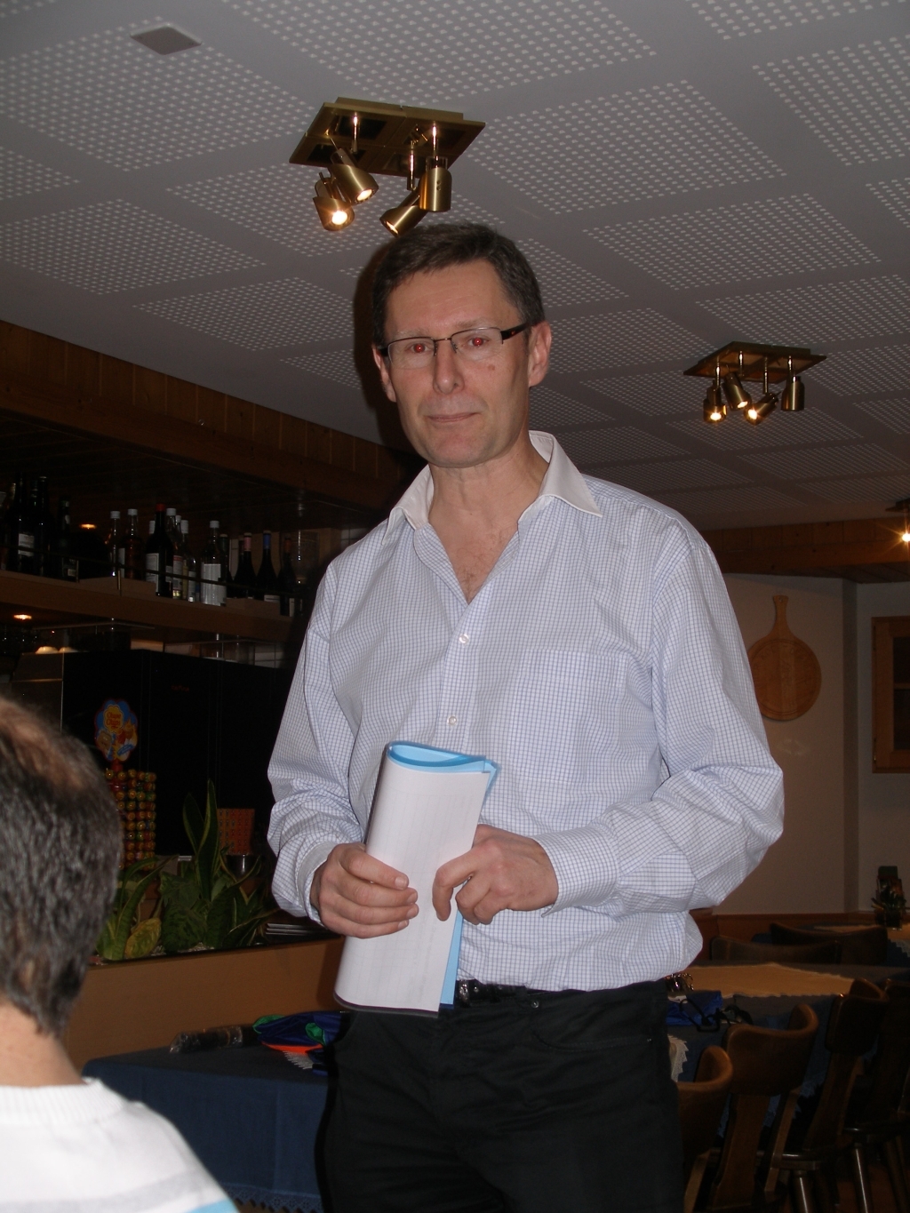 Heinz verkündet die Jahreswertung 2012