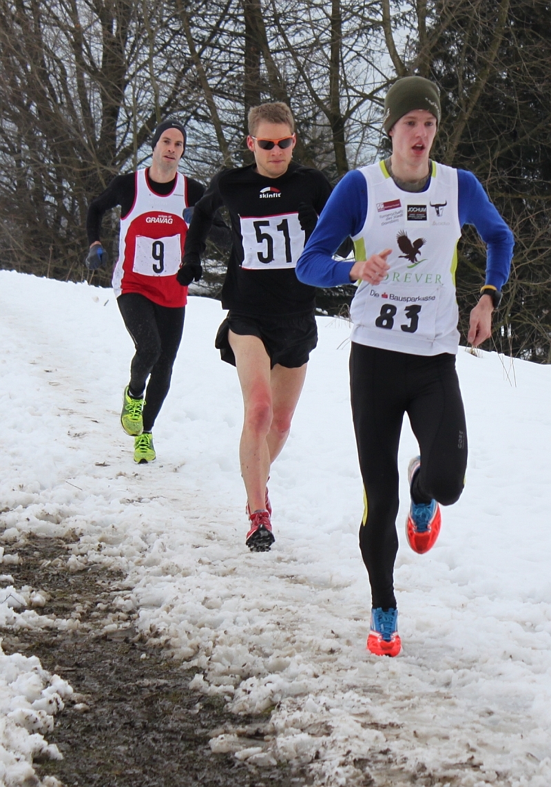 Das Trio an der Spitze: Jakob Mayer, Thomas Summer und Mathias Nüesch