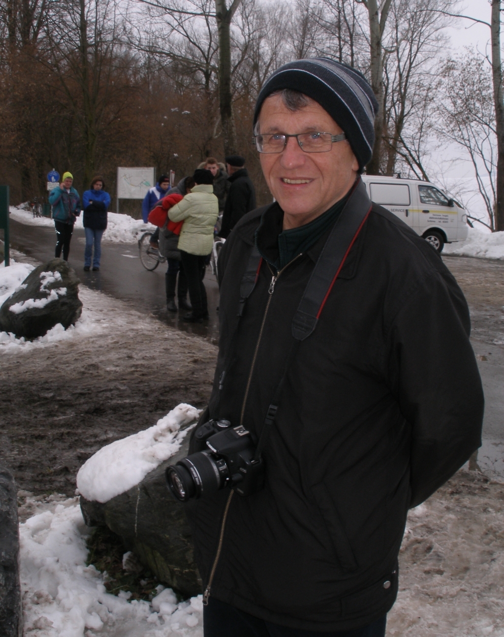 Sepp Hutter sorgte für viele Top-Fotos an den Crossläufen