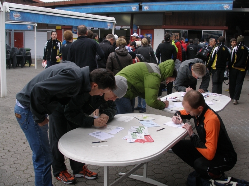 Trotzdem gab es viele, die sich an Lauftag für die Teilnahme entschieden…
