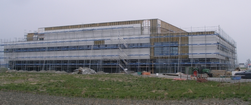 Im nächsten Jahr dann nicht mehr in der Kälte/im Freien, sondern in der neuen Sporthalle