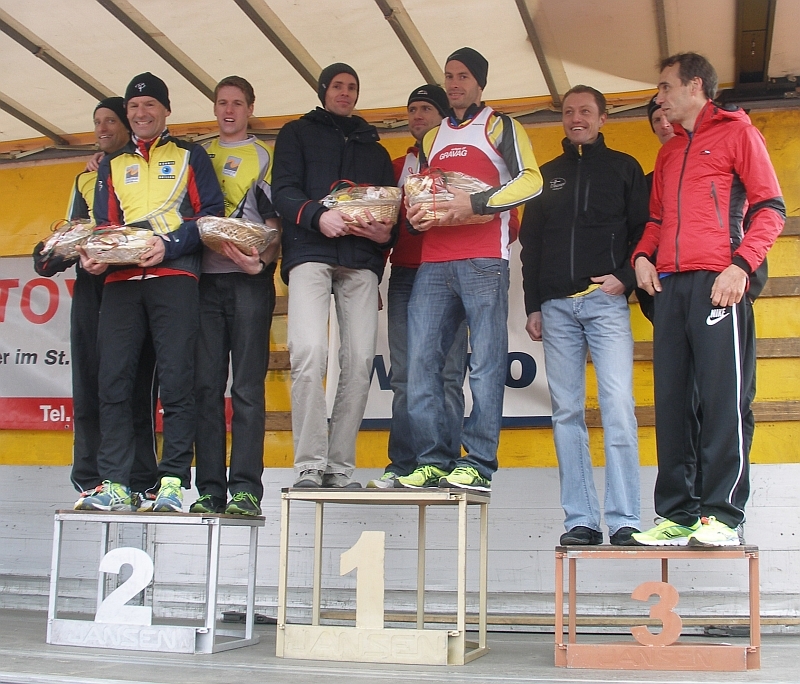 Auch die Mila-Männer grüssen vom ersten Podestplatz