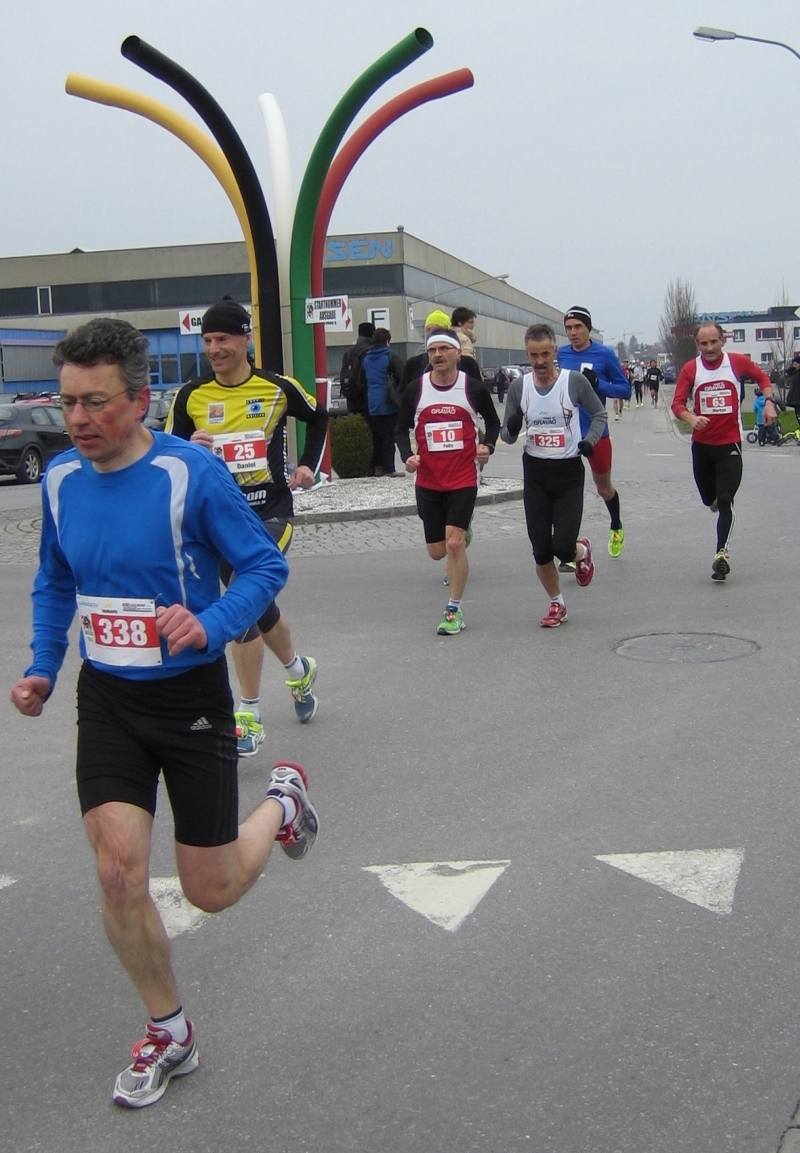 Schnelle Gruppe: Markus H., Dani Büchel, Felix, Rolf, Markus I.