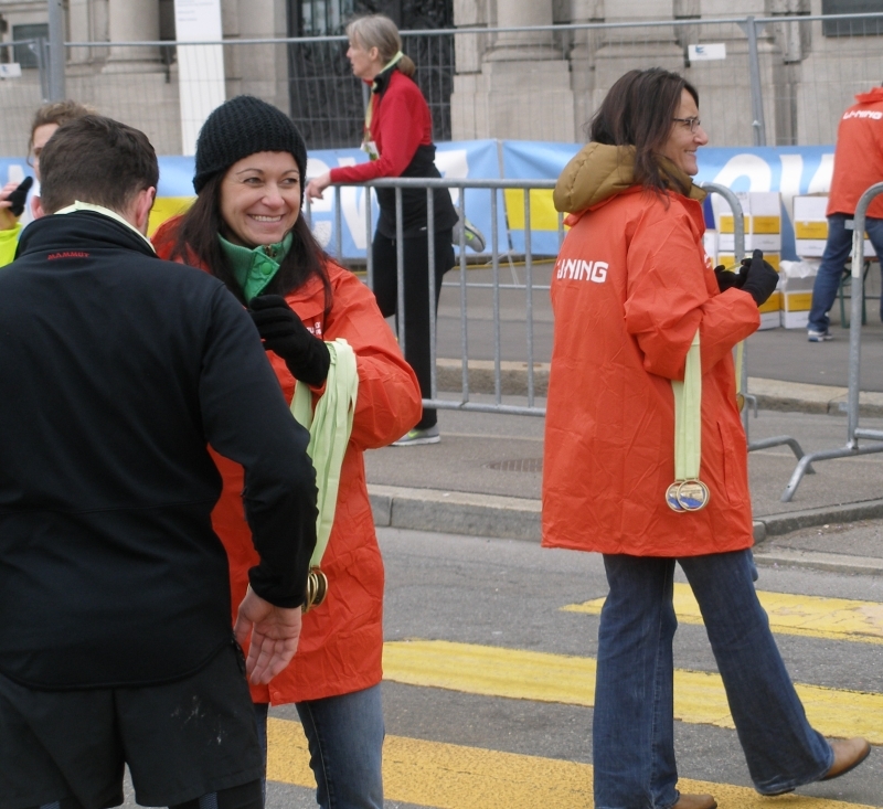 Und selbstverständlich die Finishermedaille