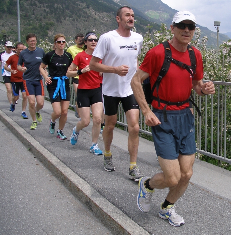 Zweites Training unter der Leitung von Berni