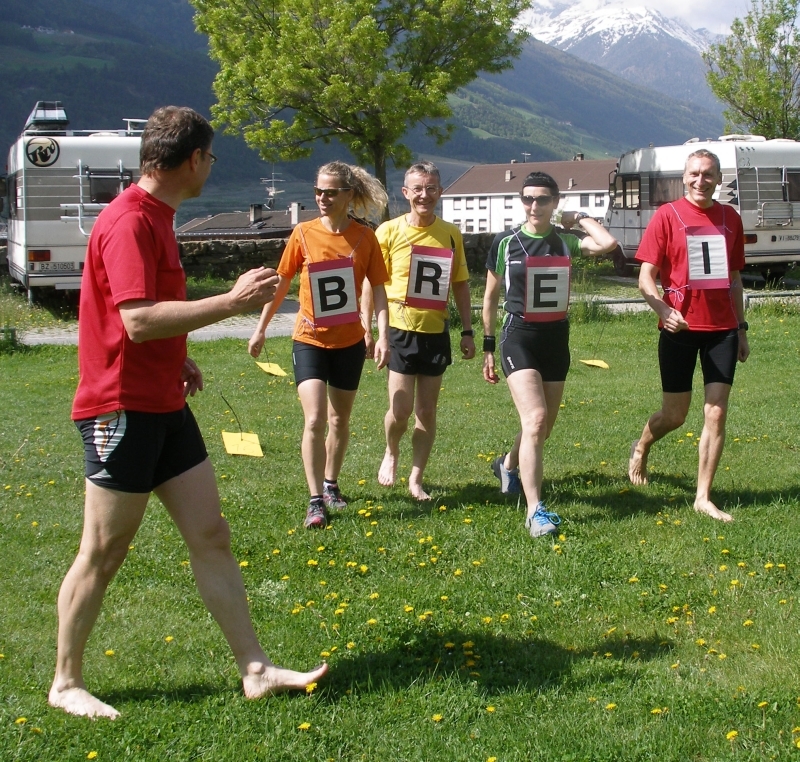 Laufen bedeutet Abwechslung, Spiel und Spass