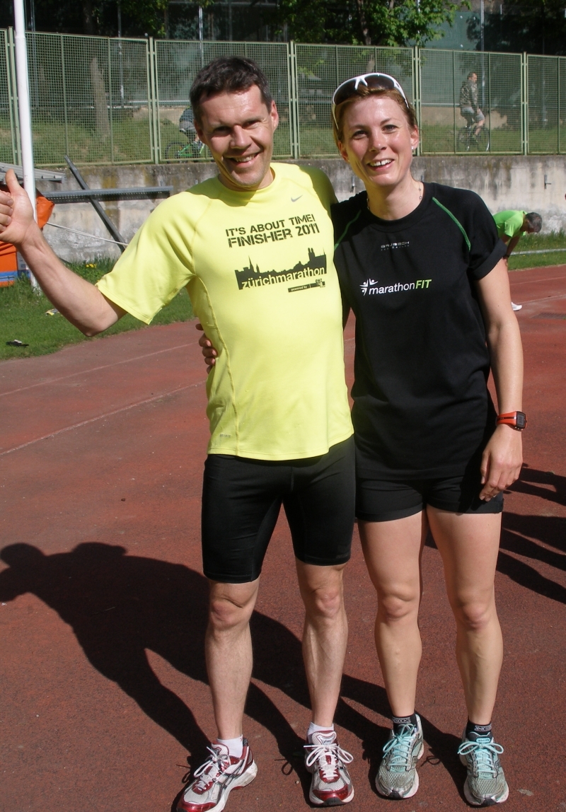 Guido und Therese, das schnellste Mila-Stafettenteam