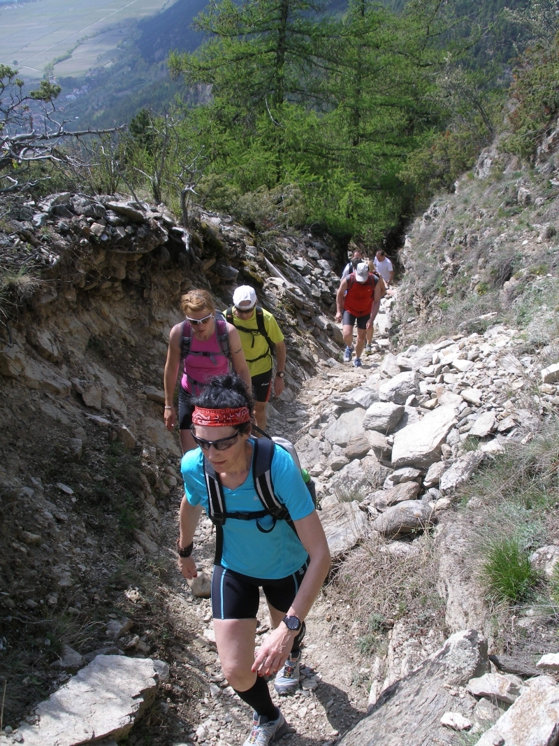 Anspruchsvolle Trails