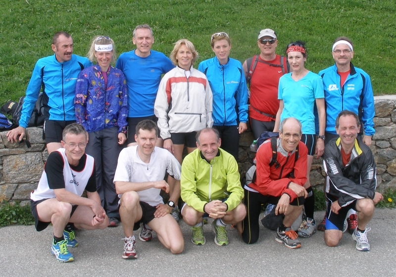 Die Mila-Berglaufrunners