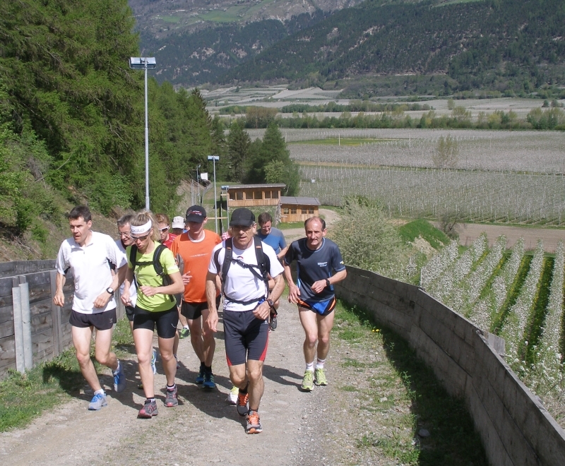 Im Winter ist dieser Weg eine Naturrodelbahn